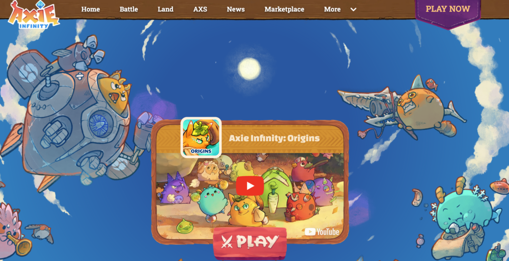 Discover the world of NFT gaming with Axie Infinity